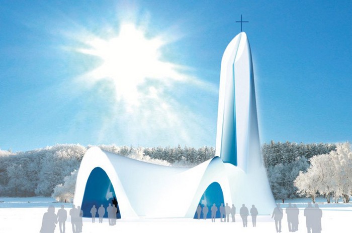 Снежный дом Бога: проект