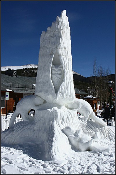 Фестиваль снежных скульптур в Брекенридже