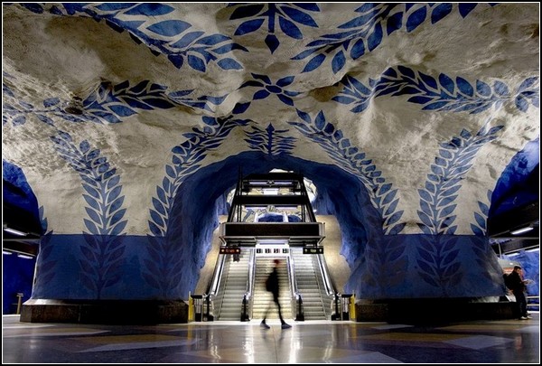 Метро Стокгольма: метро в пещере горного короля
