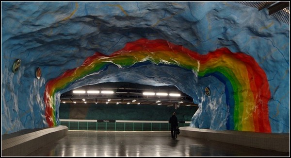 Метро Стокгольма: самые красивые станции в мире