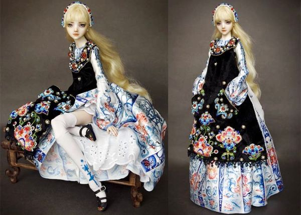 Творчество Марины Бычковой: чувственные куклы