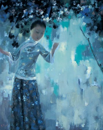 Новый взгляд на традиционную живопись в творчестве Wang Xiaojin