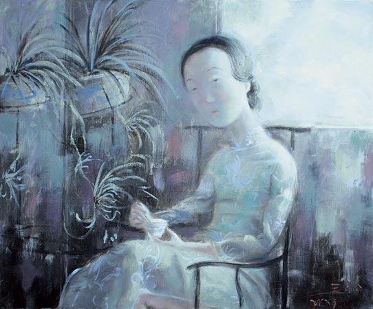 Теплые работы от Wang Xiaojin, одного из лучших китайских художников 