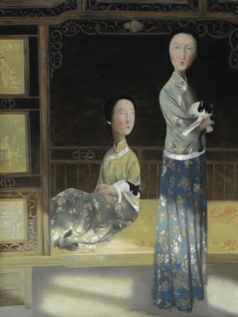Возрождение традиций китайской живописи в творчестве Wang Xiaojin