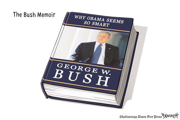Мемуары Дж. Буша-мл. «Почему Обама кажется таким умным»