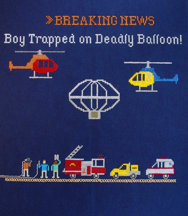 «Не очень экстренный выпуск» Эмили Руз: мальчик улетел на воздушном шаре