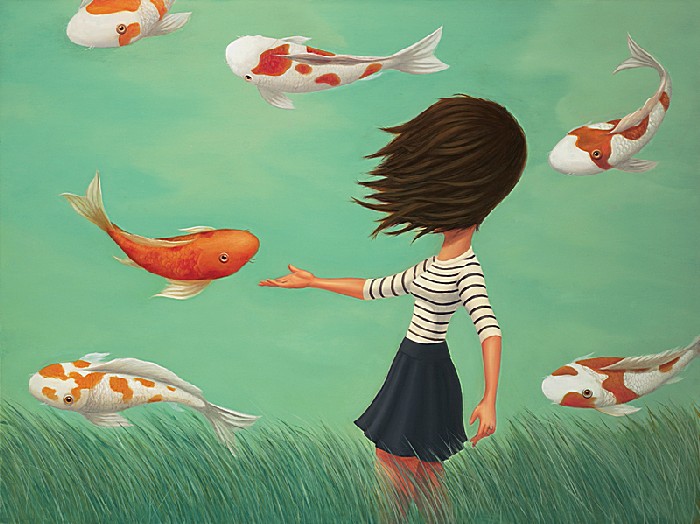 Летающие рыбки: добрые рисунки Руэля Паскуаля