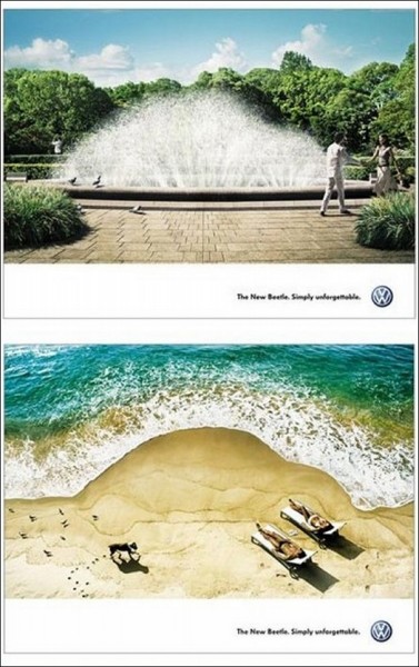 Креативная реклама «Фольксвагена»: незабываемое авто