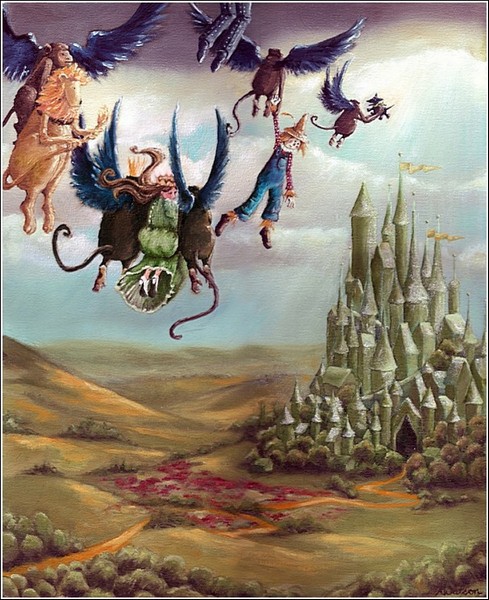 *Волшебник страны Оз*: иллюстрации к книгам Карен Уотсон