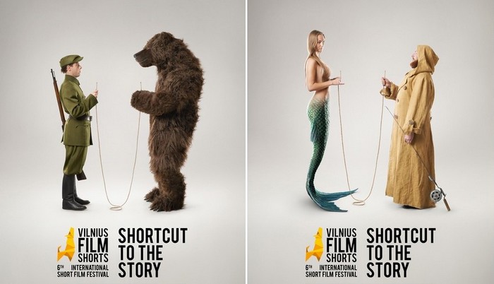 Короткий метр: оригинальная реклама кинофестиваля