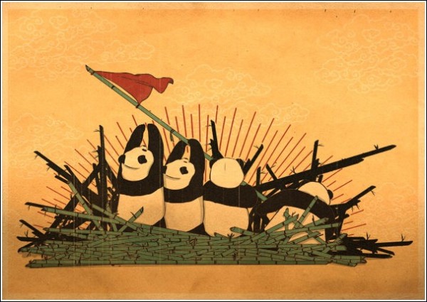 Революционные красные панды: поднять флаг!