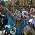 В Санкт-Петербурге разогнали театральное шествие Cirque du Soleil